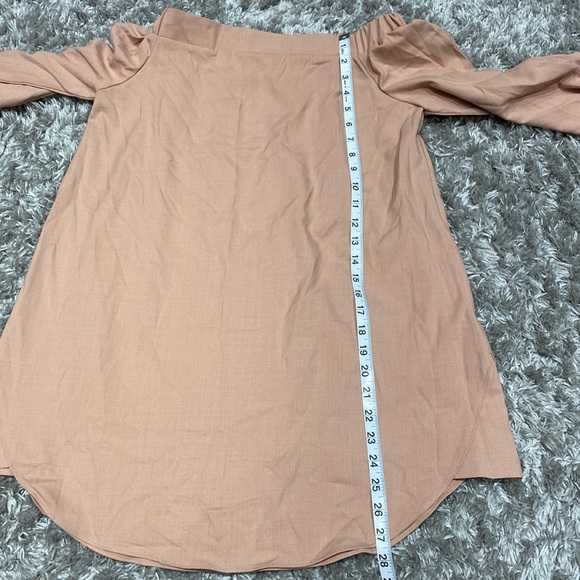 NWT Showpo Roll Away Dress in BLUSH - Picture 11 of 12